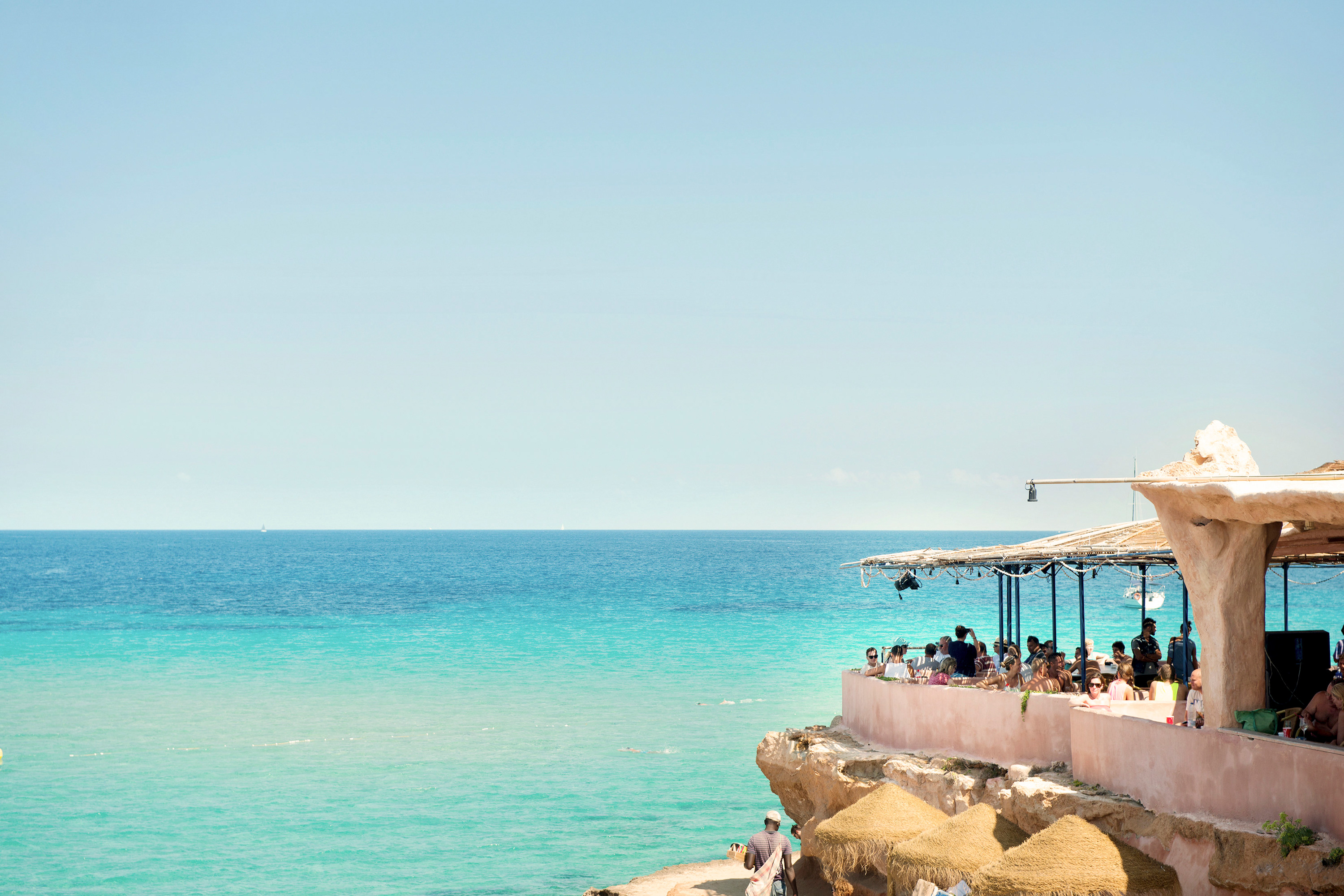 Las Salinas Beach, söder om Playa d'en Bossa