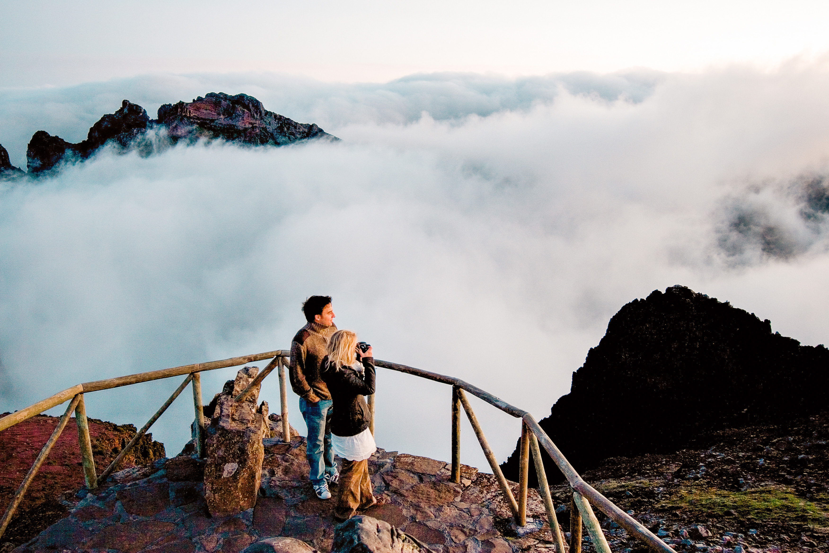 Vandring är populärt på Madeira
