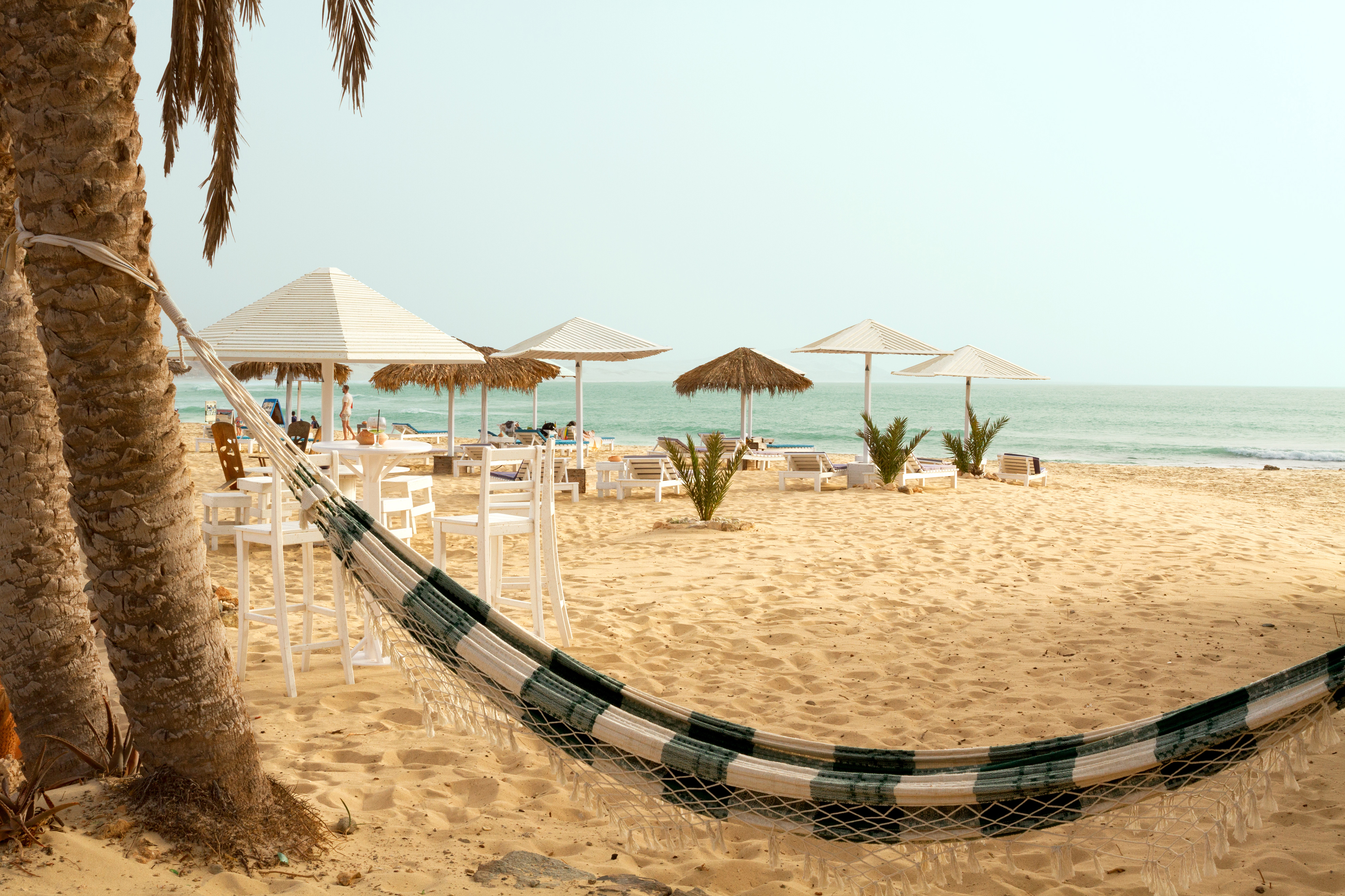 Stranden vid Perola d'Chaves restaurang