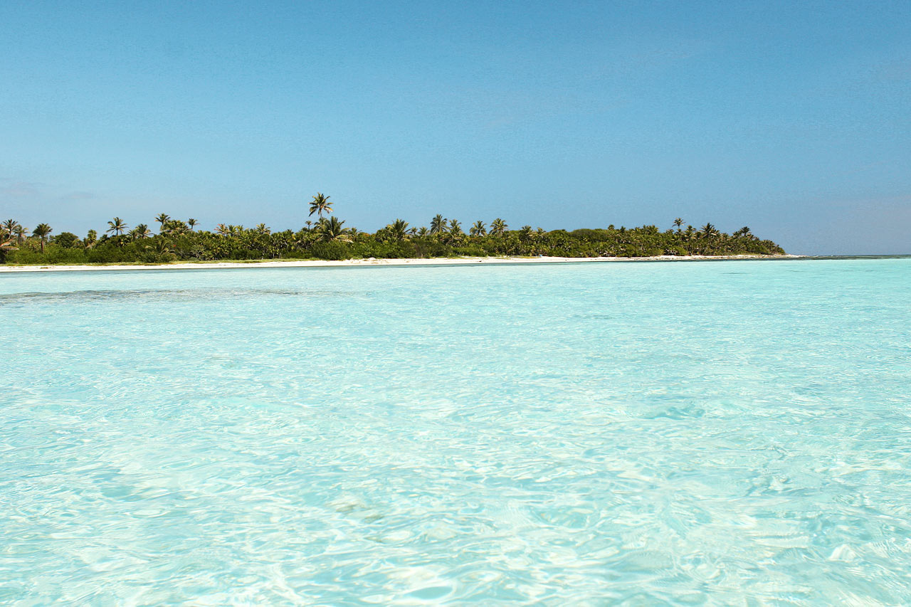 Punta Allen, 50 kilometer söder om Tulum