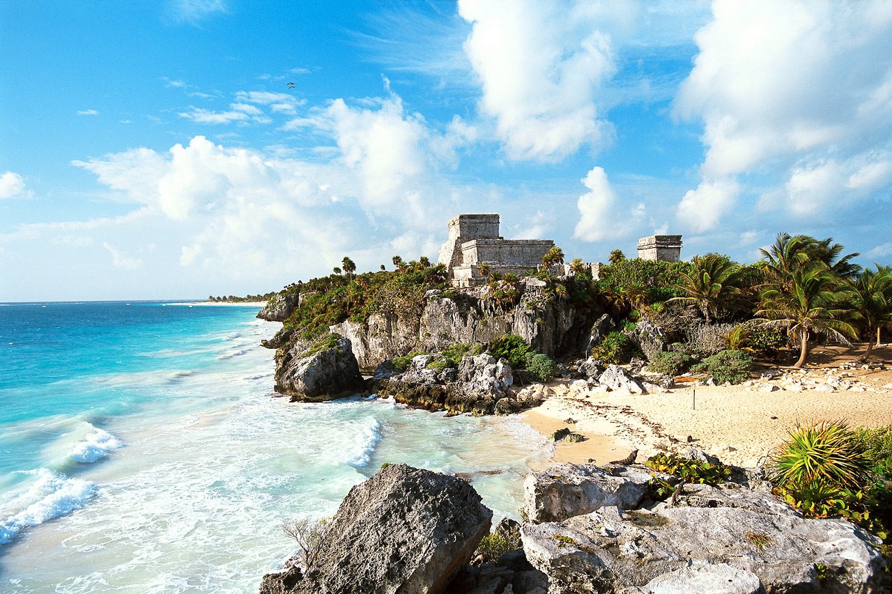 Mayaruinerna i Tulum