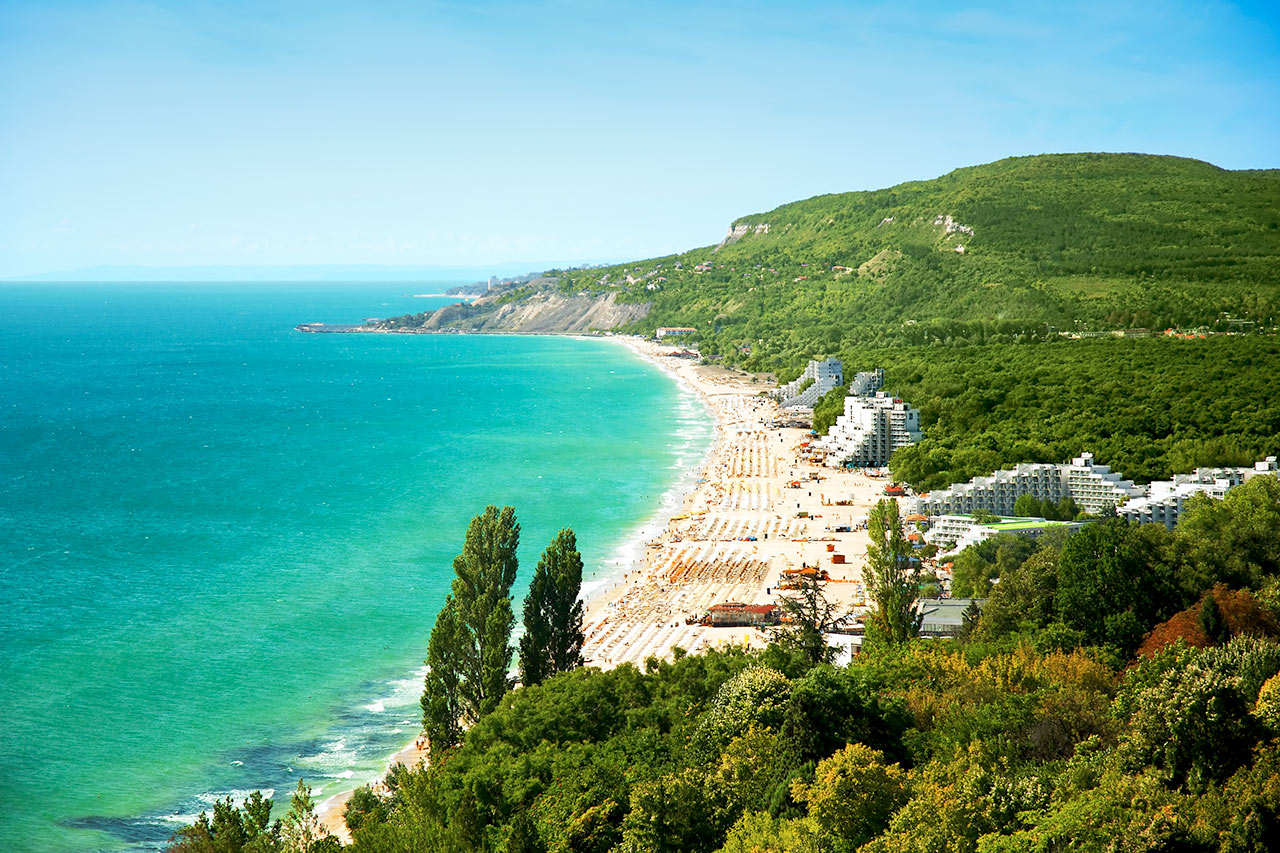 Stranden i Albena