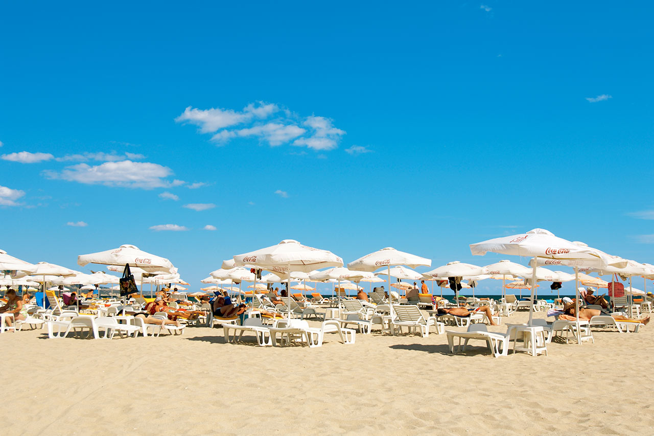 Stranden i Albena
