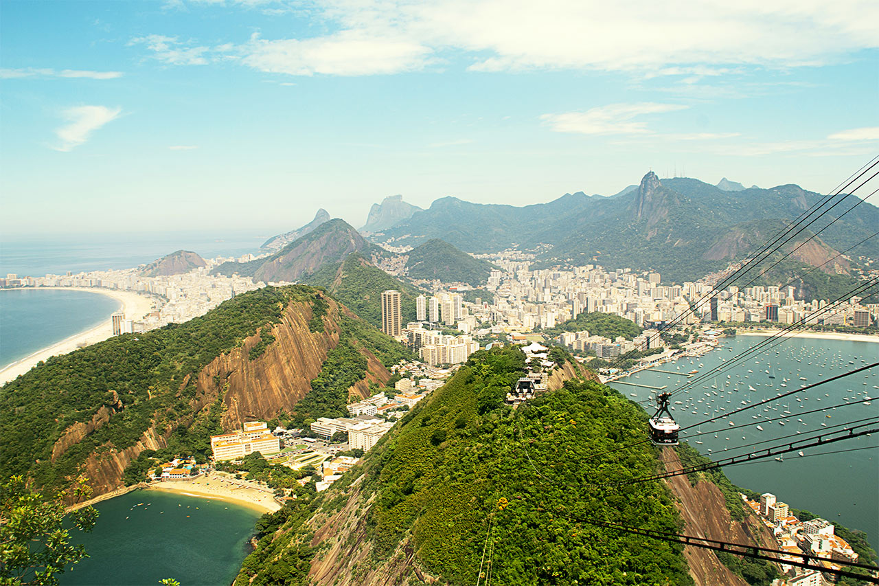 Utsikt över Rio de Janeiro