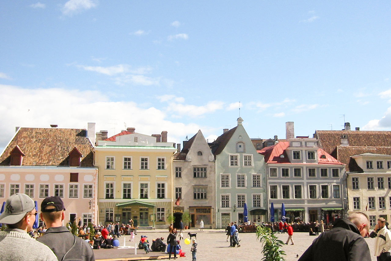 Utsikt över Rådhustorget