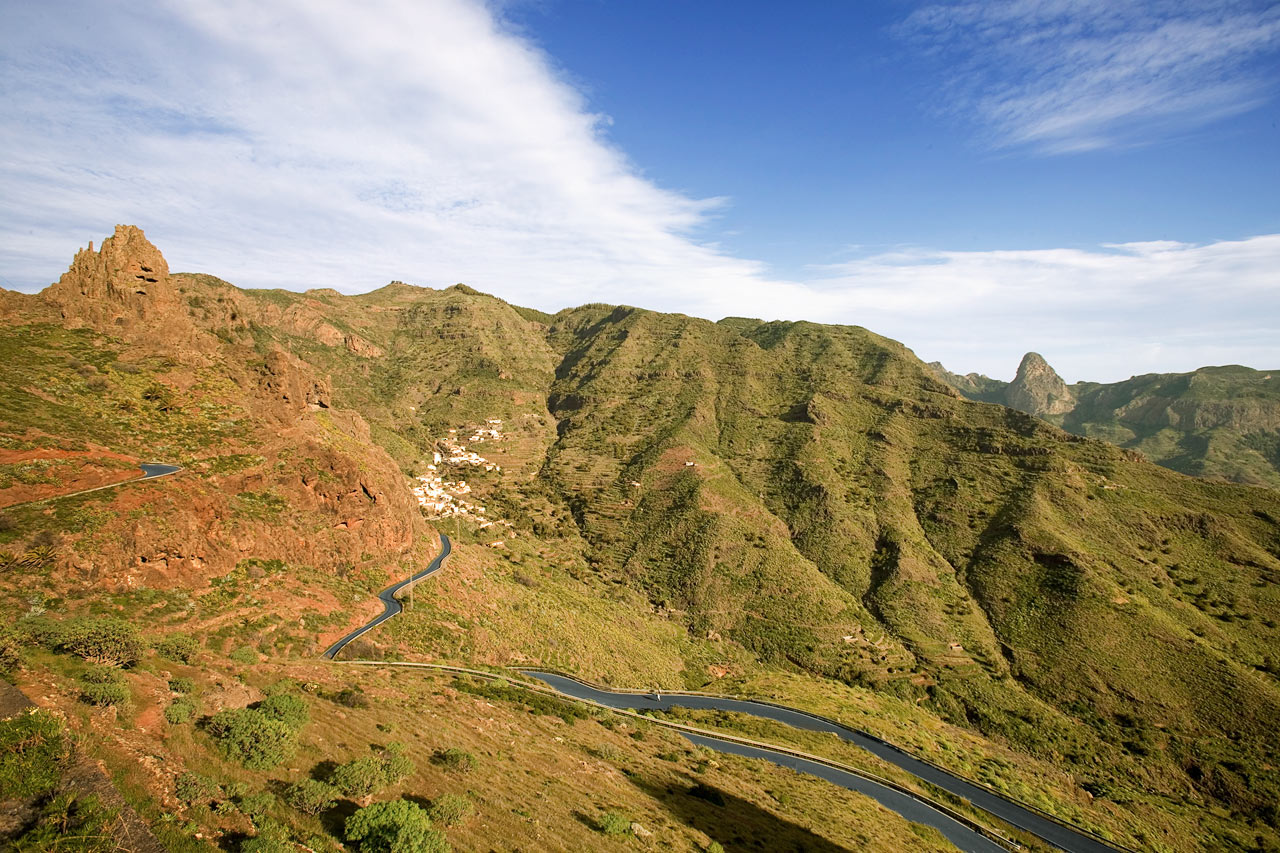 La Gomera utanför Teneriffa