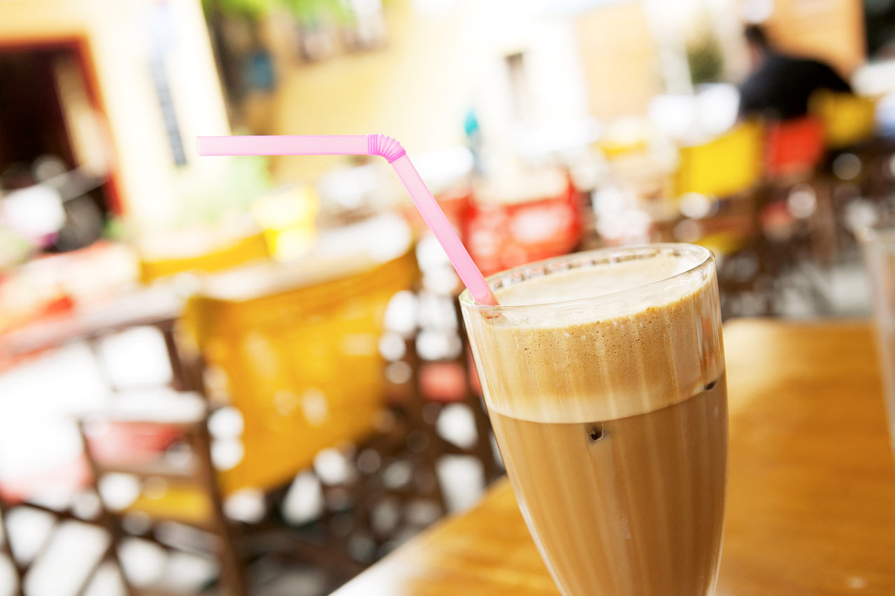 Frappé - en iskall kaffedryck