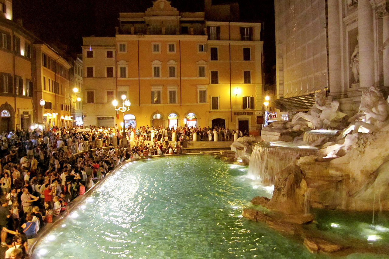 Fontana di Trevi, Rom