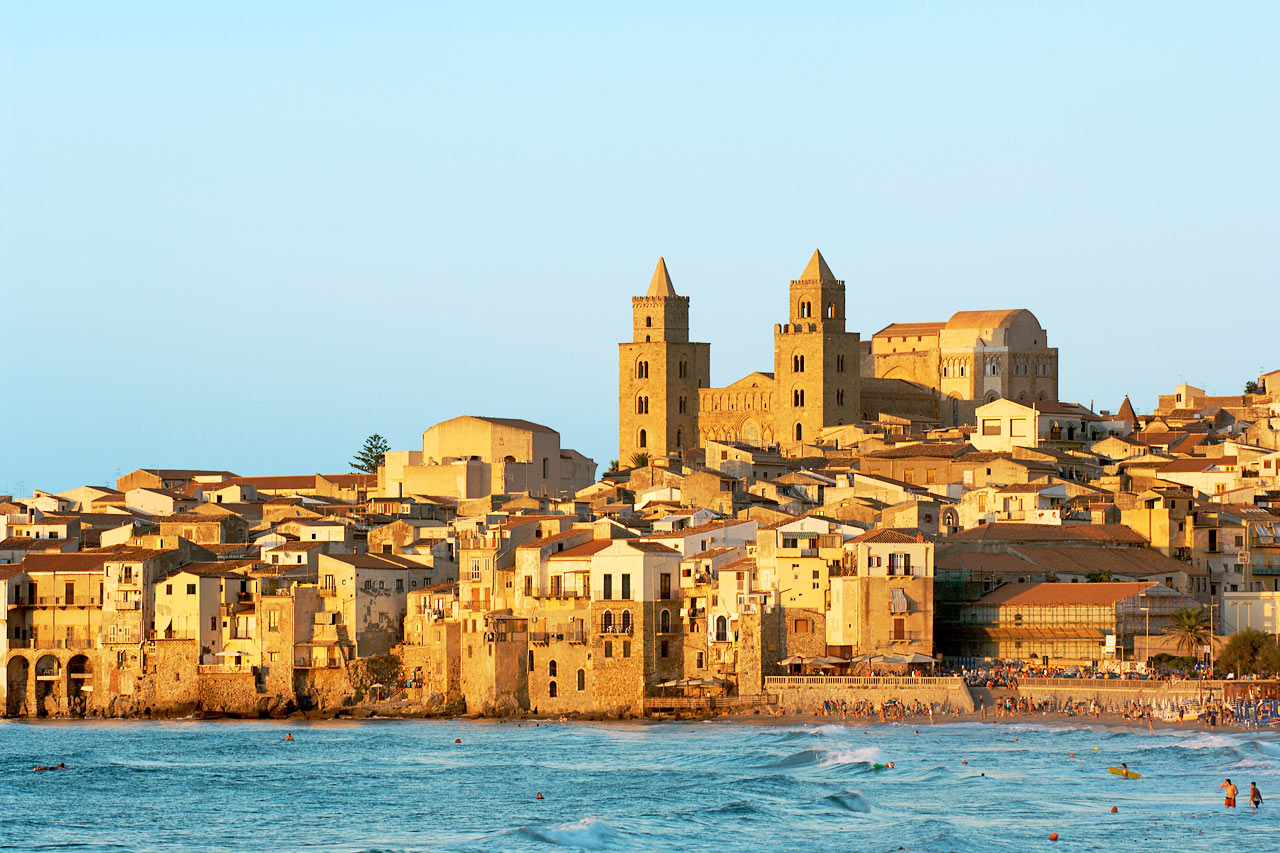 Cefalù, Sicilien