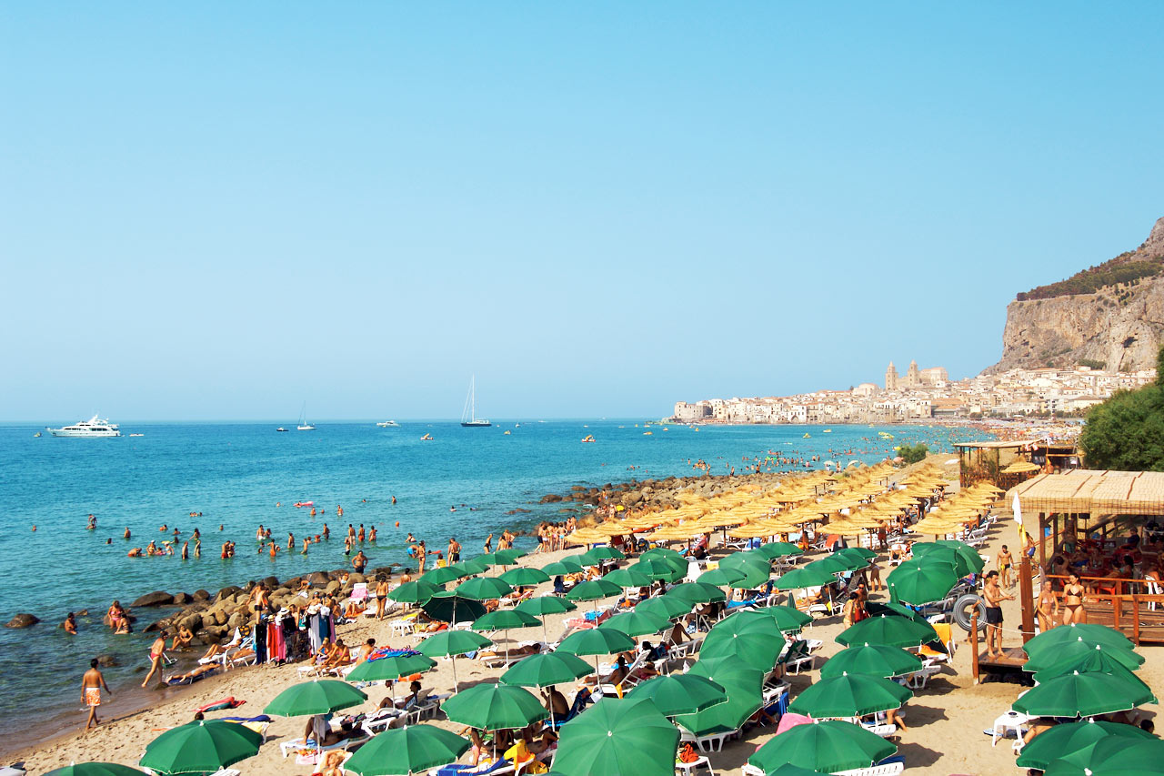 Cefalù, Sicilien