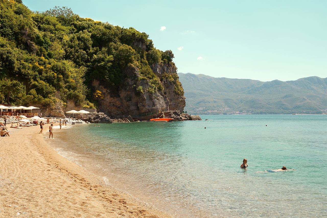 Mogren Beach, Budva