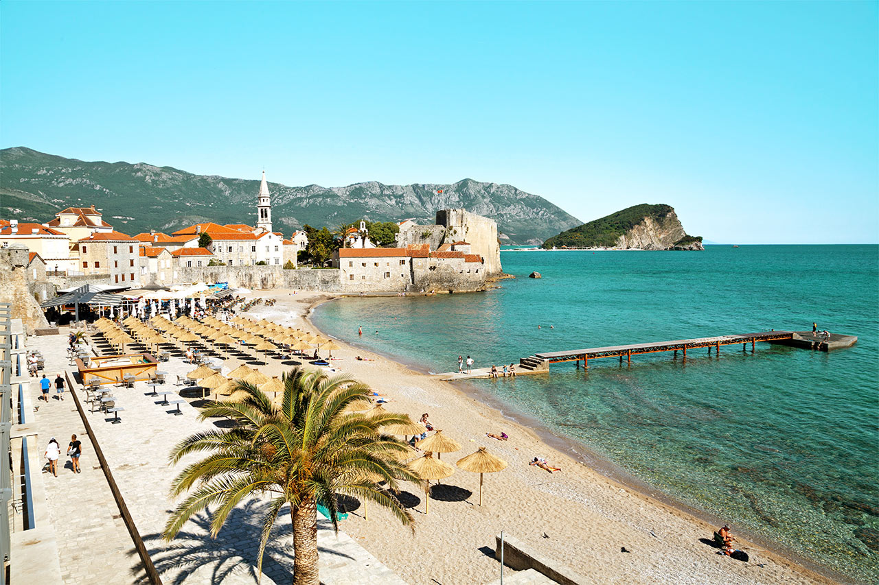 Gamla stan i Budva