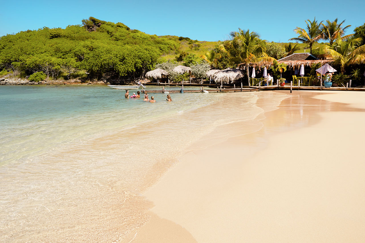 Pinel Island vid Orient Bay