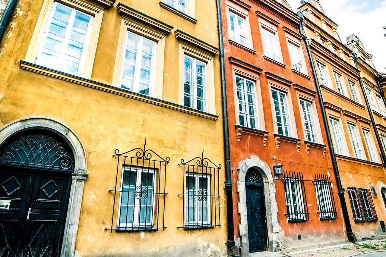 Gamla stan i Warszawa