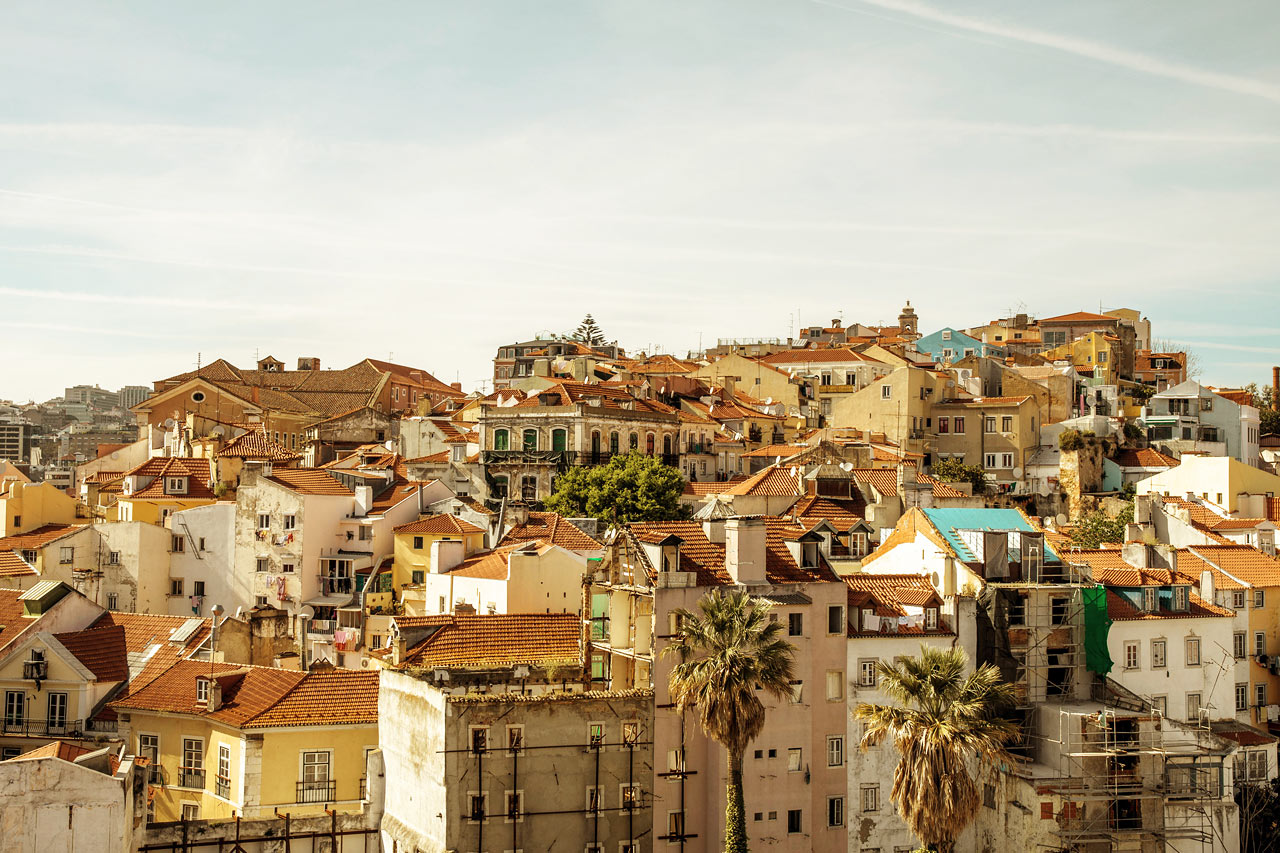 Utsikt över Lissabon