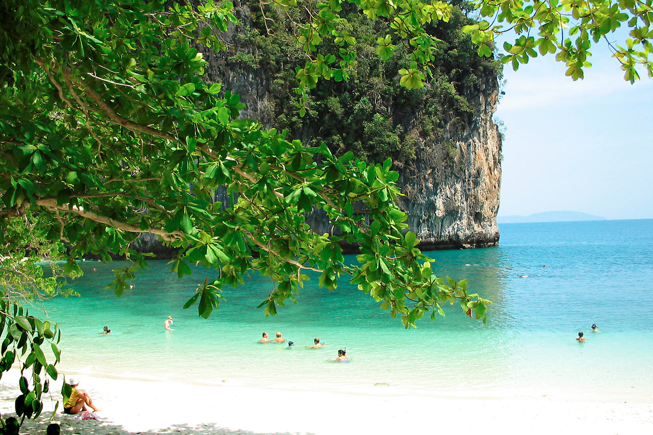 Koh Hong, ett uflyktsmål från Ao Nang, Krabi