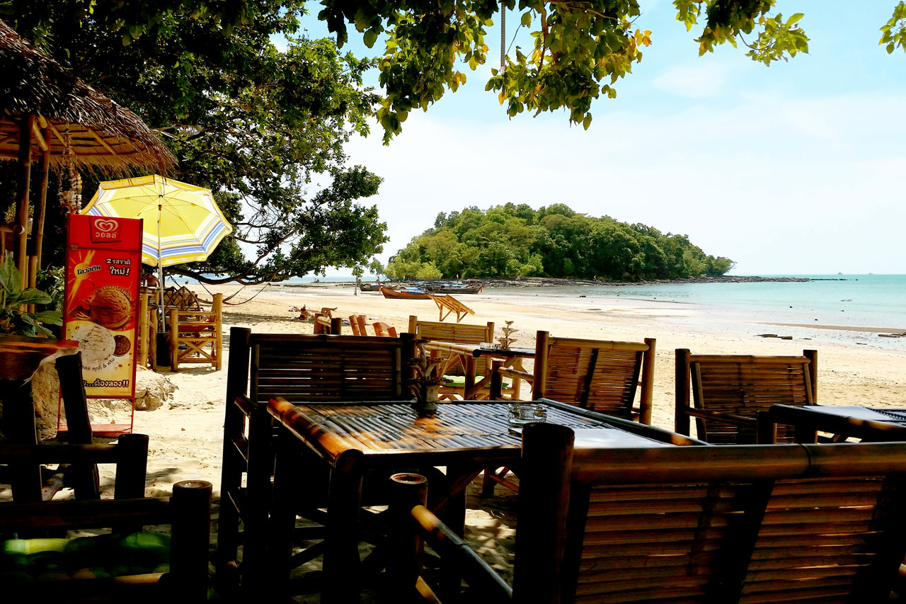 Klong Muang Beach, norr om Ao Nang.