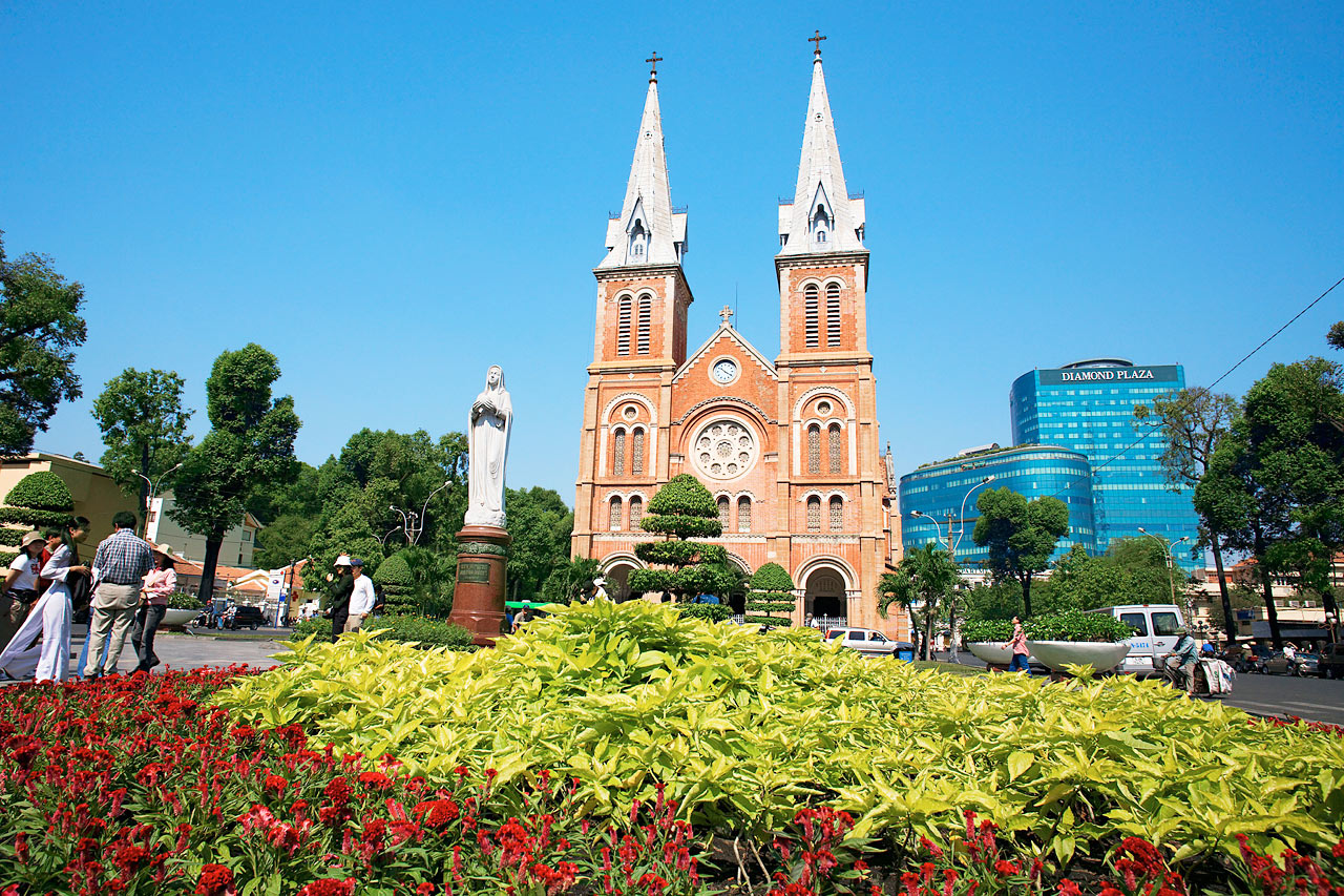 Notre Dame-katedralen, Saigon (Ho Chi Minh City)