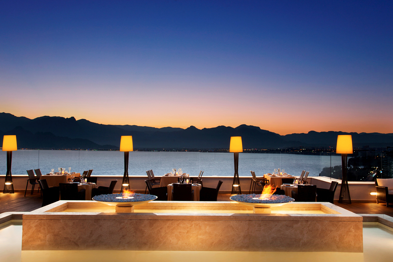 Restaurang på Akra Hotel