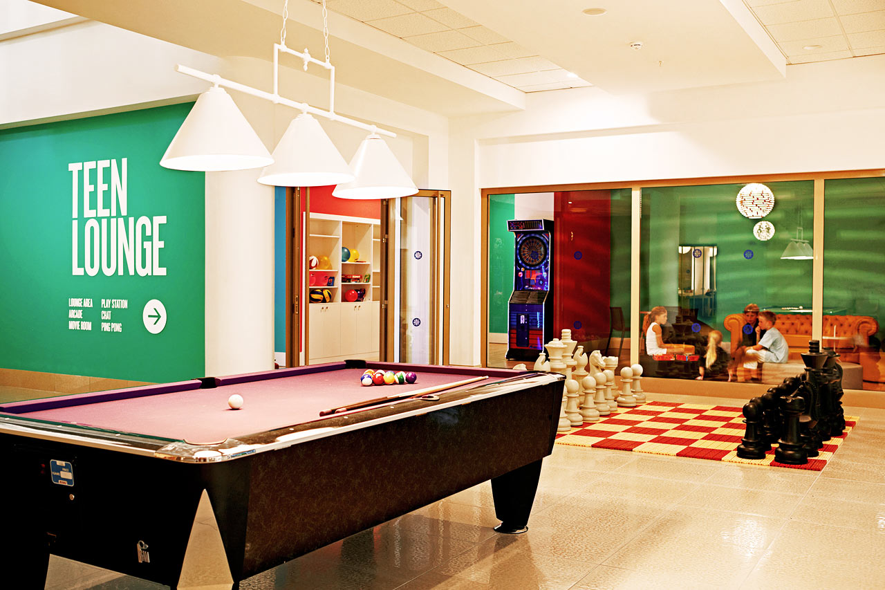 Teen Lounge.
