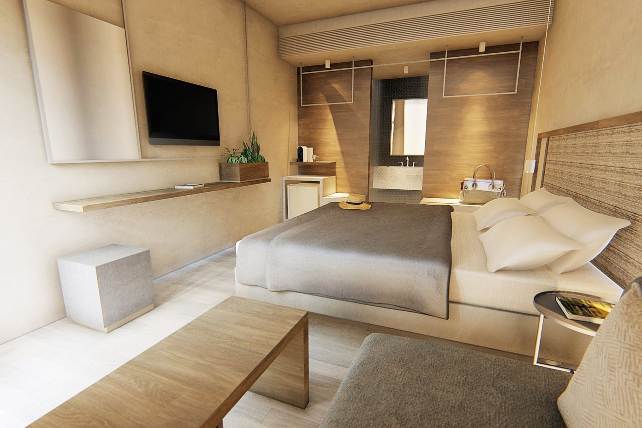 Illustration av Deluxerummen