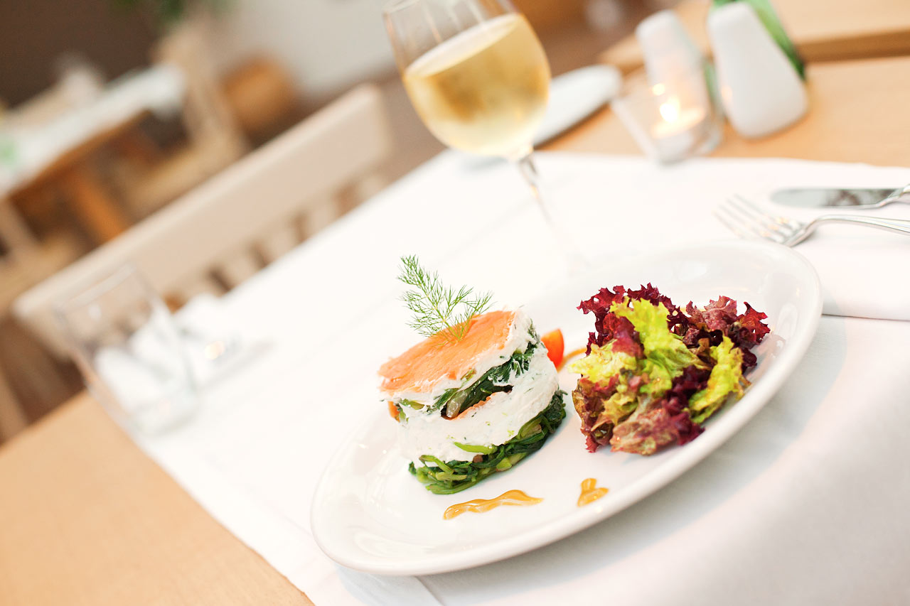 Prime Kitchen & Bar erbjuder vällagad mat både frukost, lunch och middag.