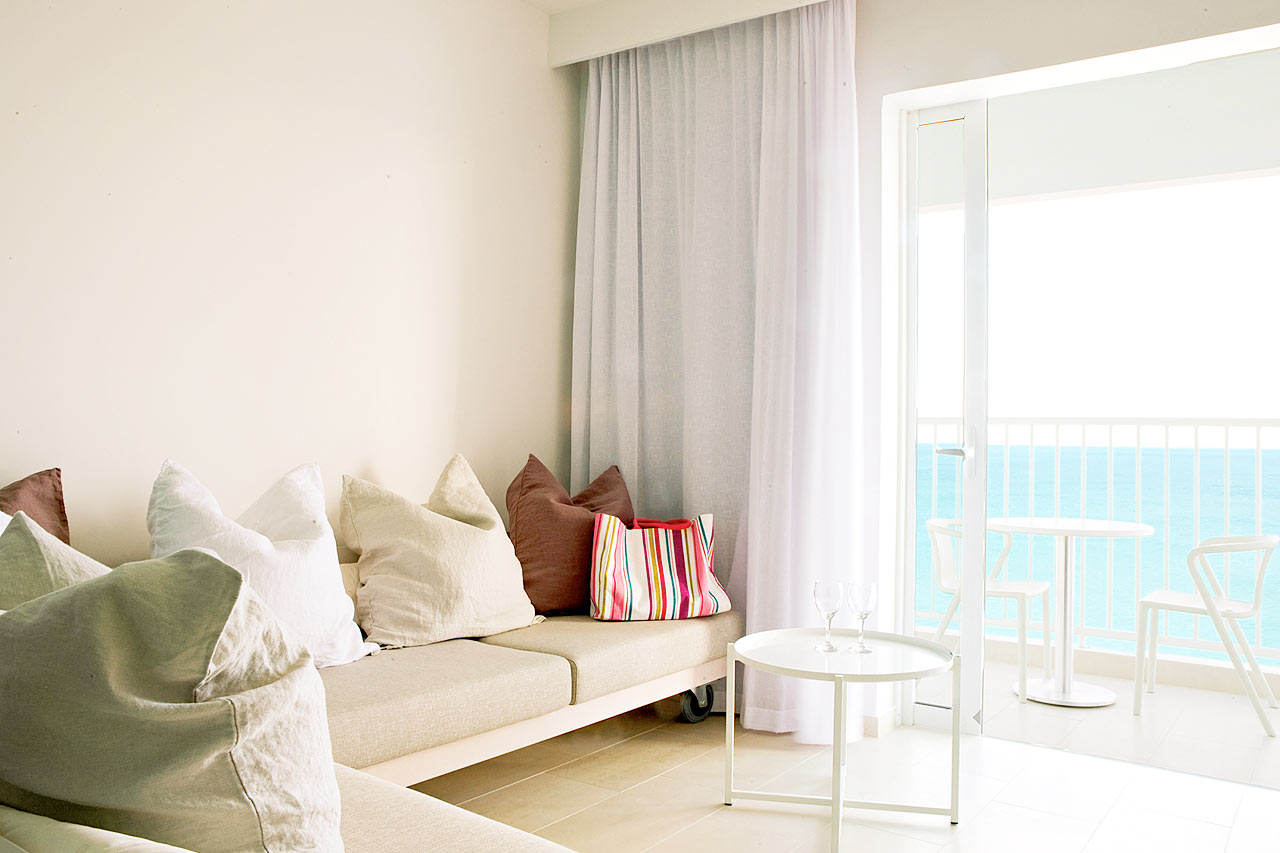 Funktionellt och modernt. Generous suite, Ocean Beach Club.