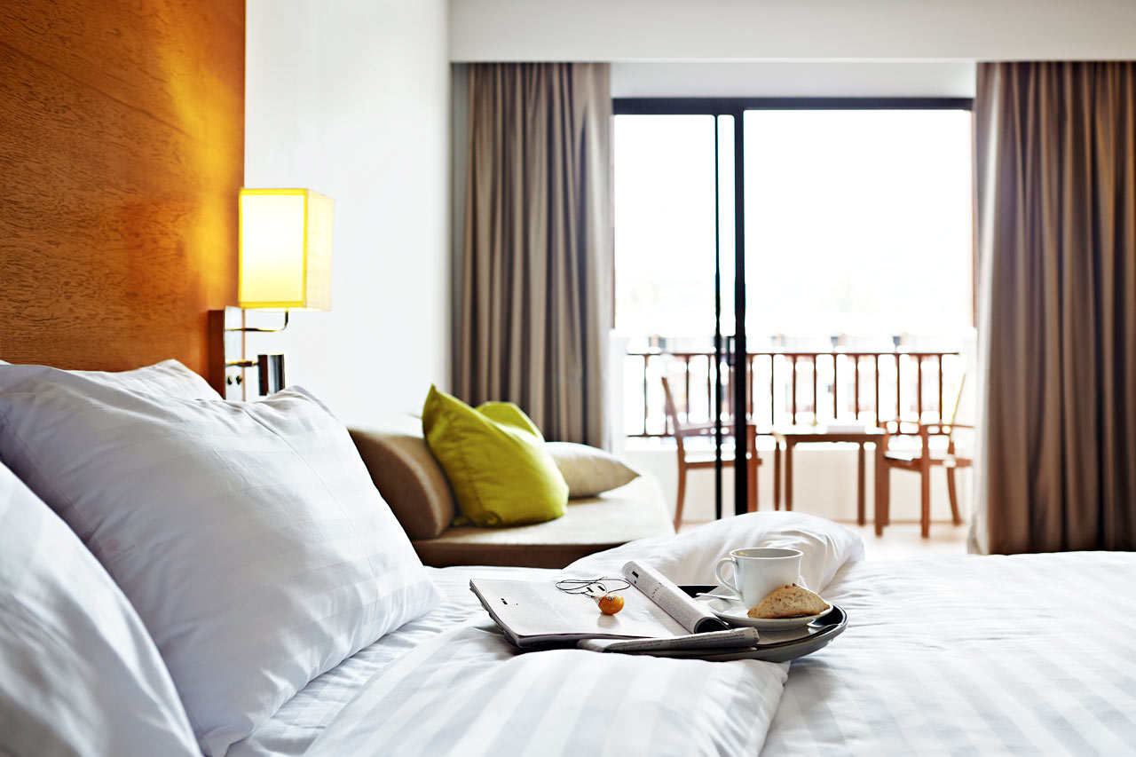 Alla Classic Suites har balkong eller terrass.