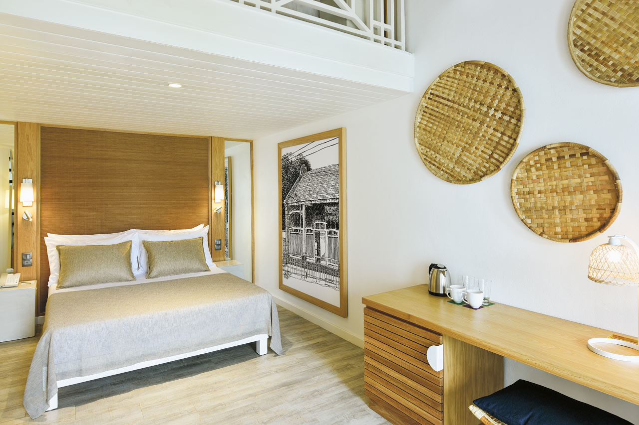 Familjerum duplex mot havet
