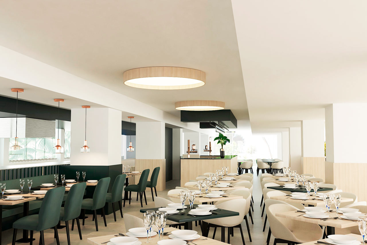 Bufférestaurangen. Bilden är en illustration och kan komma att ändras.