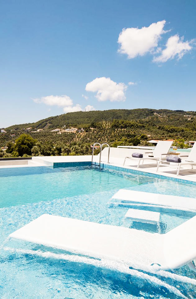 Dubbelrum superior med privat pool