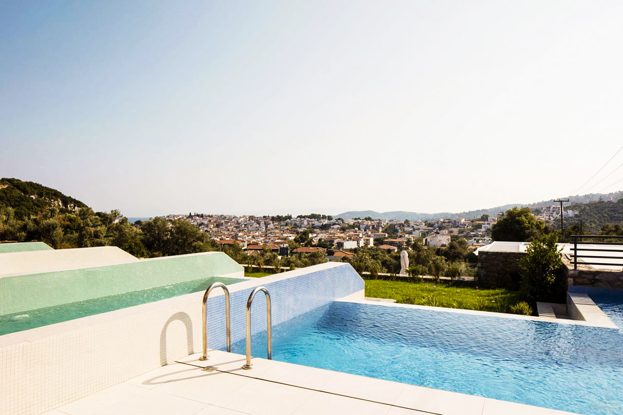 Dubbelrum superior med privat pool