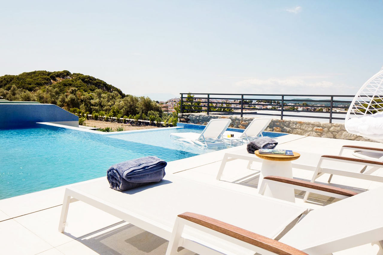 Dubbelrum superior med privat pool