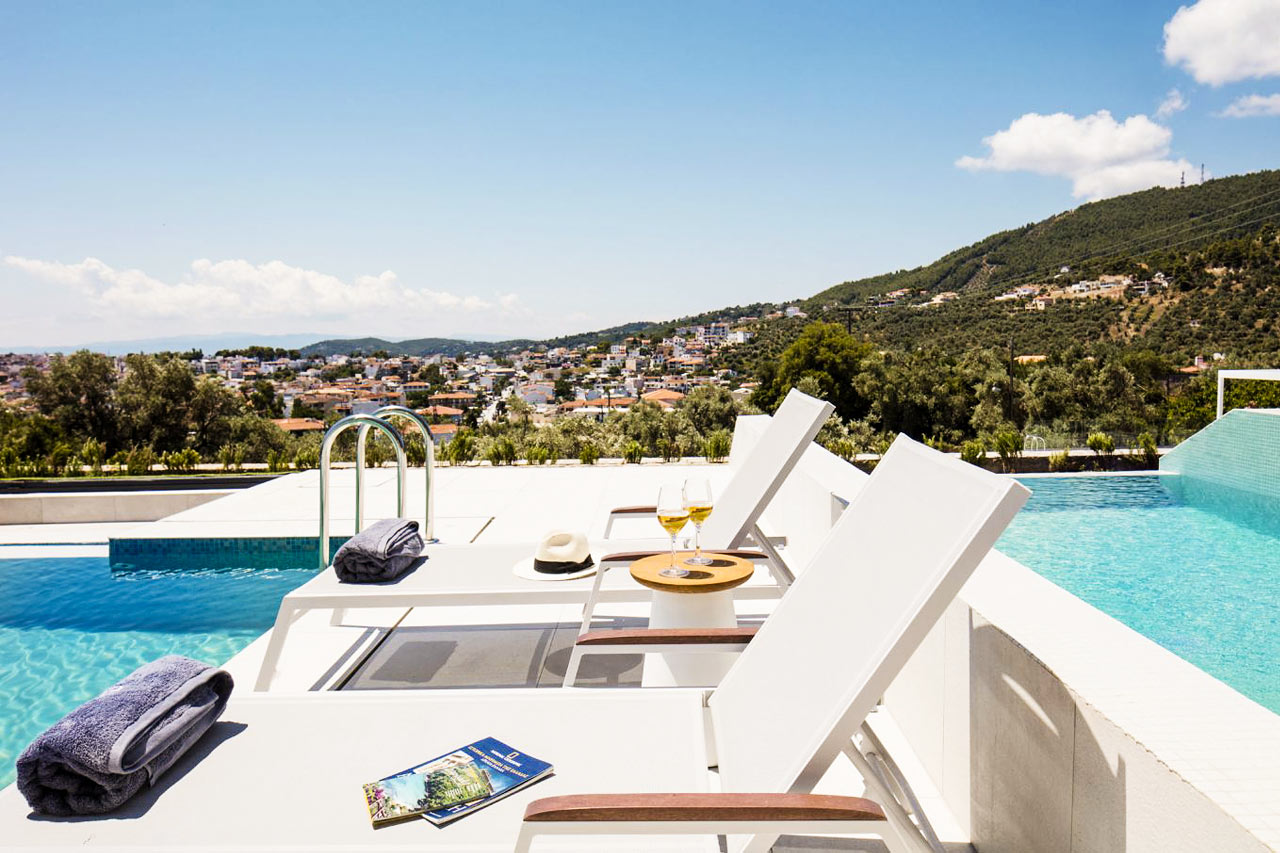 Dubbelrum superior med privat pool
