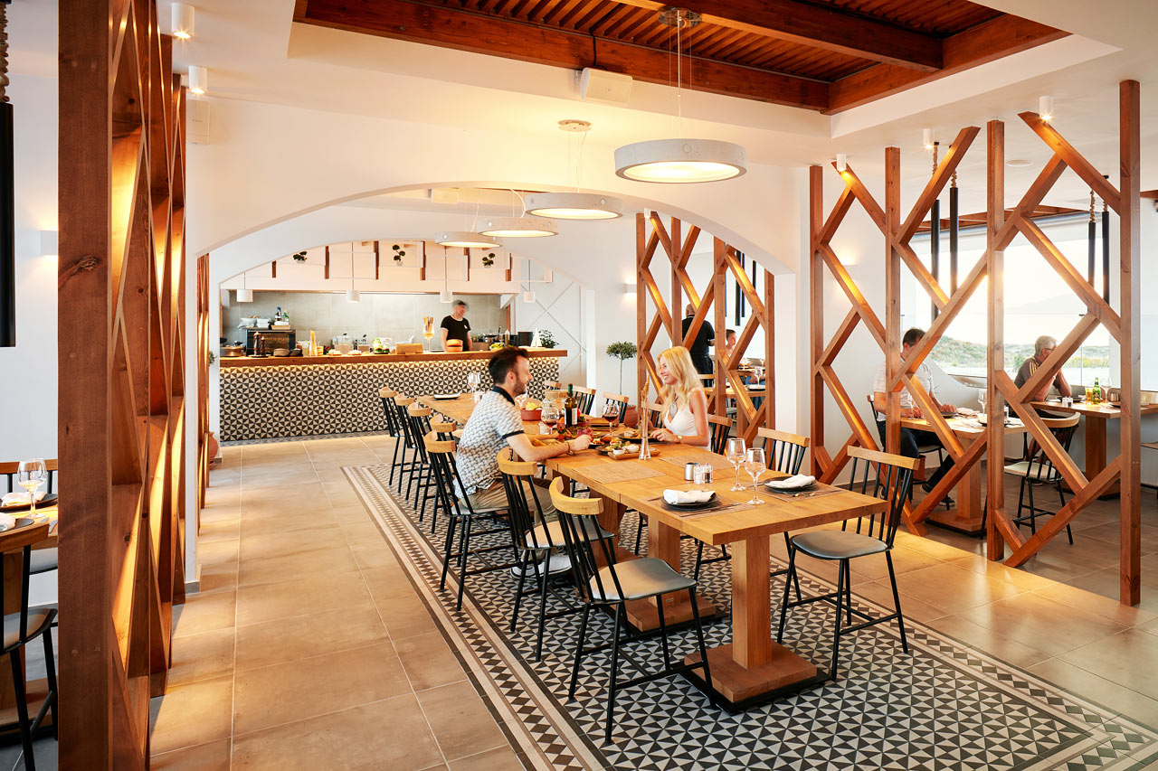 À la carte-restaurangen
