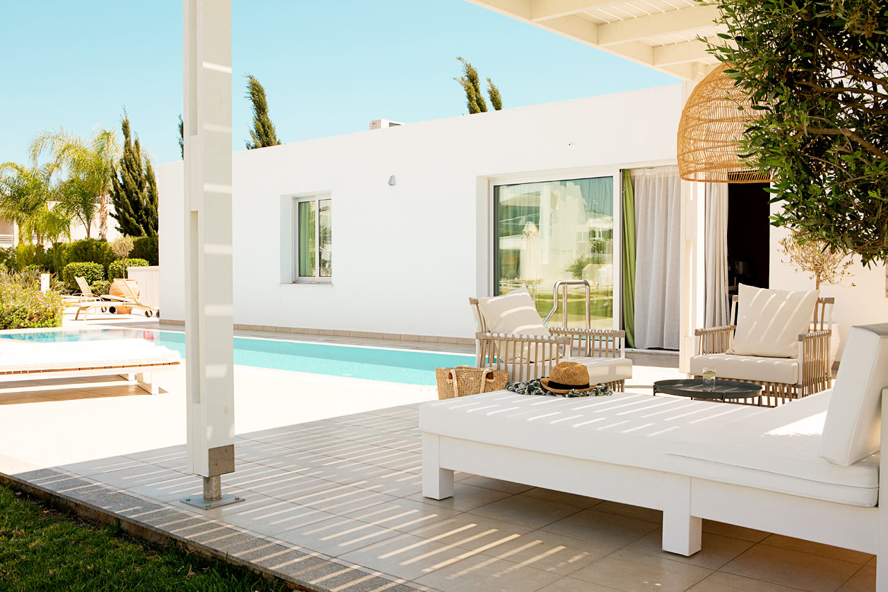 Prime Pool Suite 2 rum, terrass med privat pool