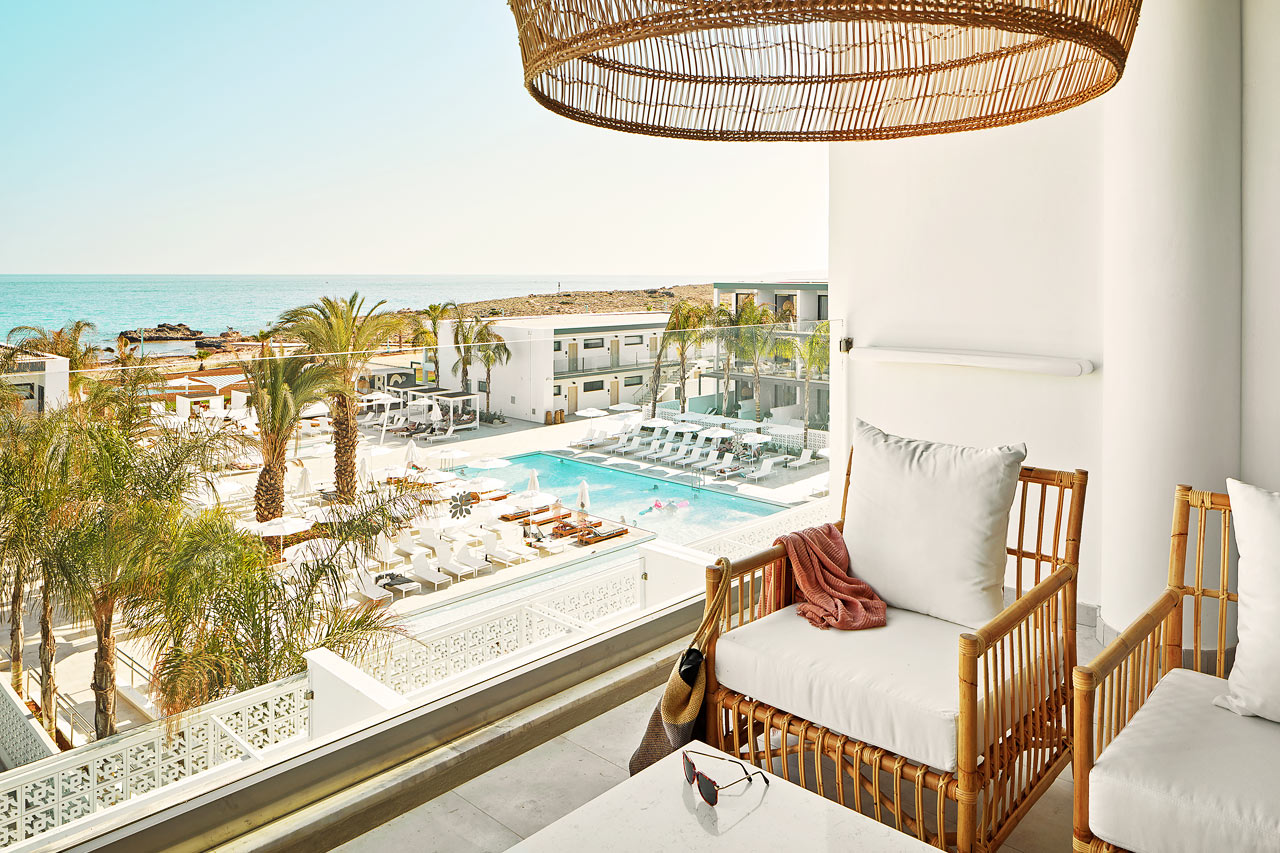 2-rums CLUB SUITE, balkong mot havet.