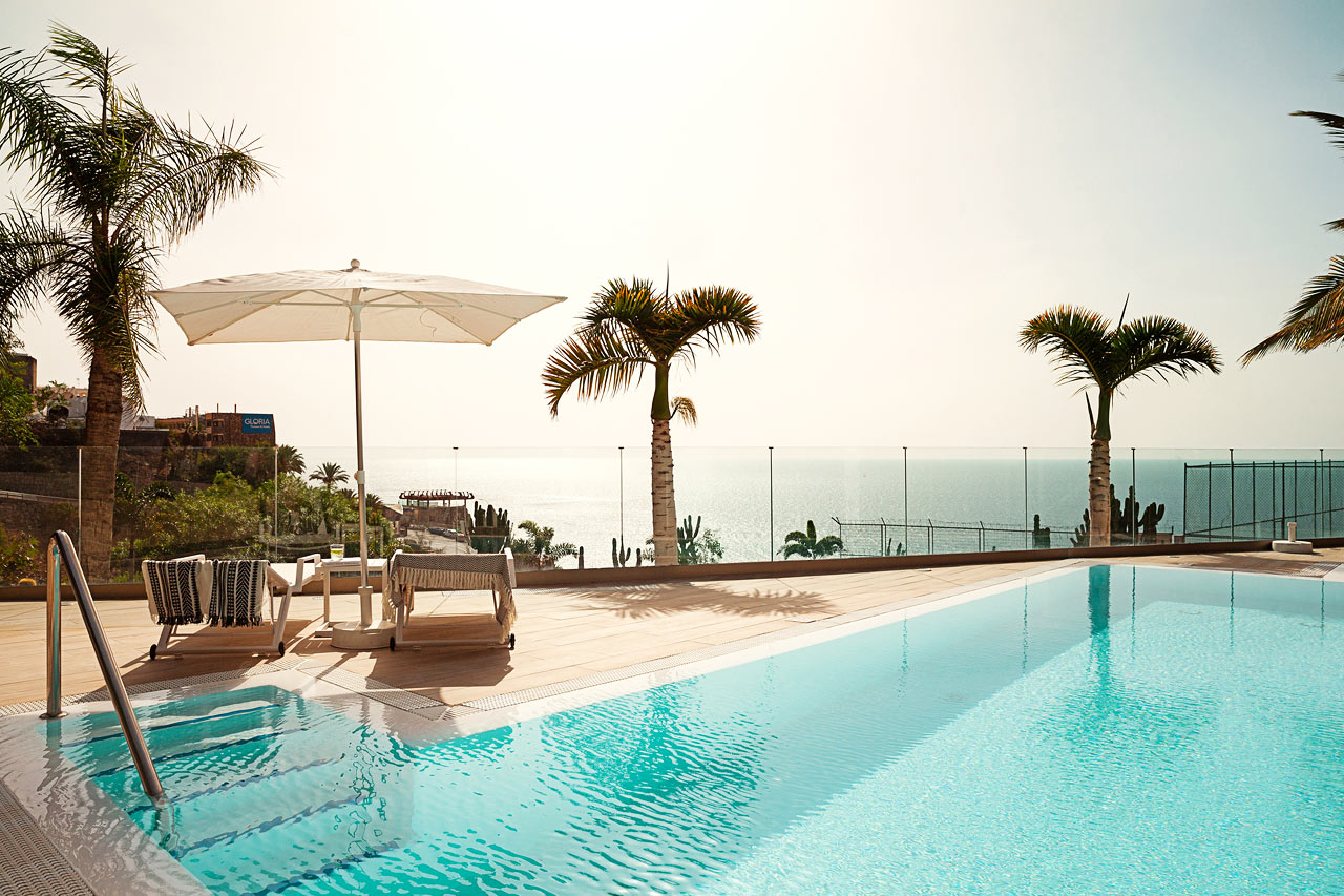 Tvårumslägenhet Club Room typ D med havsutsikt och poolaccess