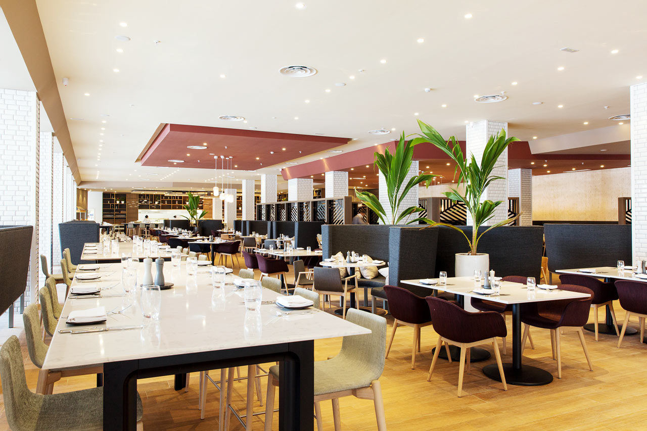 Hotellets bufférestaurang