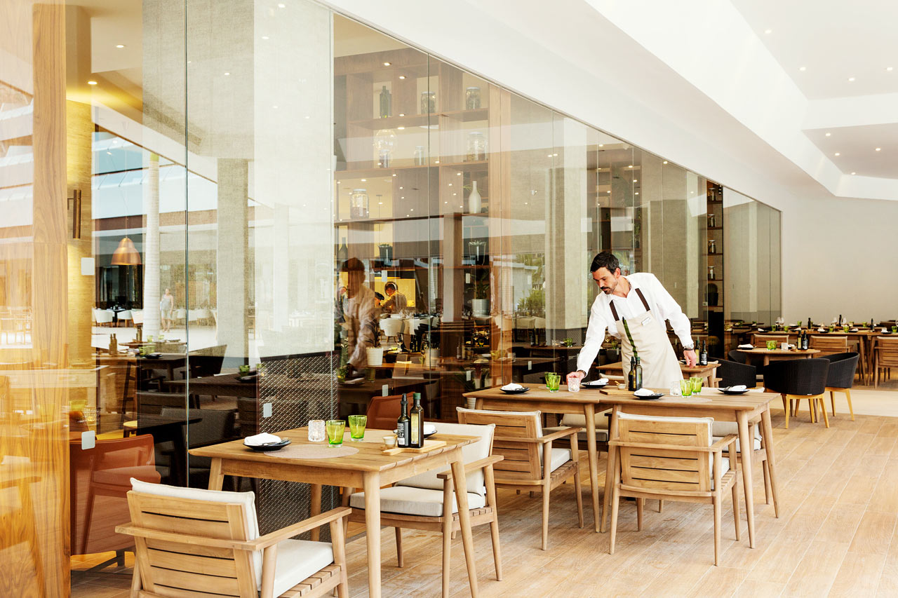 À la carte-restaurangen