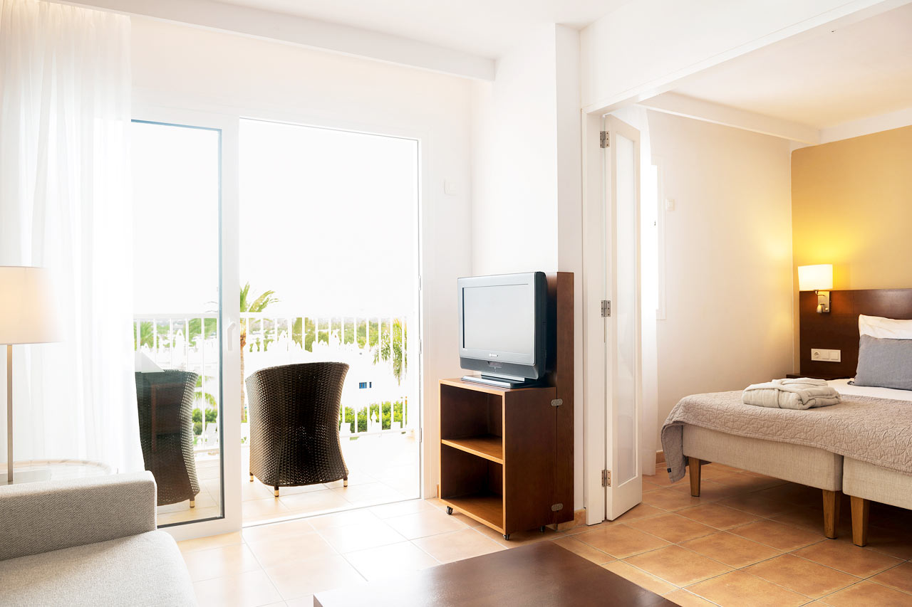 Junior Suite med balkong mot Maspalomas