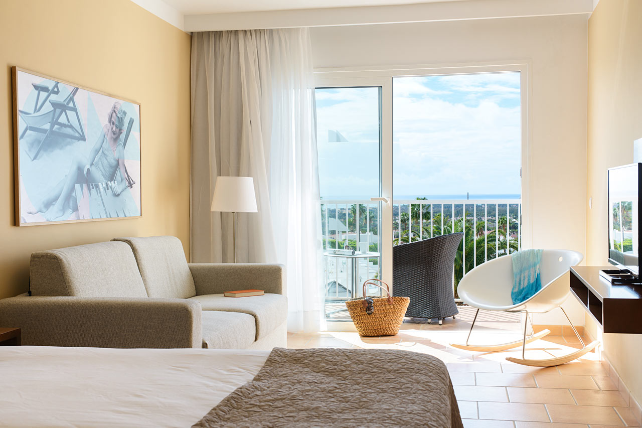 Classic Suite med balkong mot Maspalomas