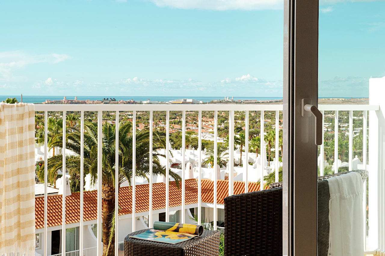 Classic Suite med balkong mot Maspalomas