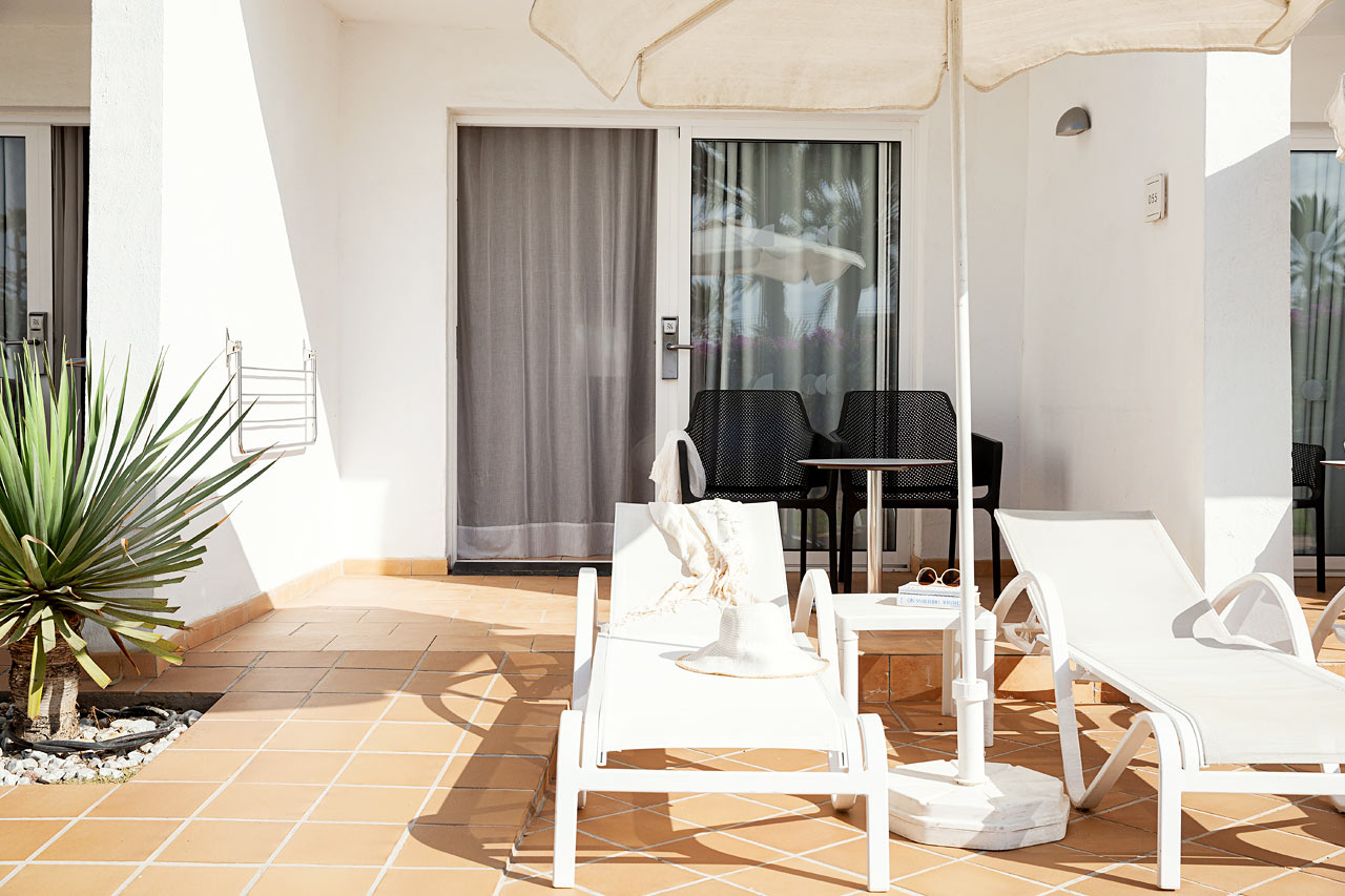 Classic Suite med terrass mot trädgård - Handikappvänlig