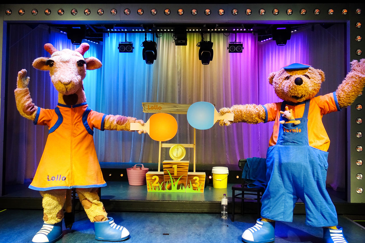 Lollo & Bernie underhåller små som stora med sina roliga shower.