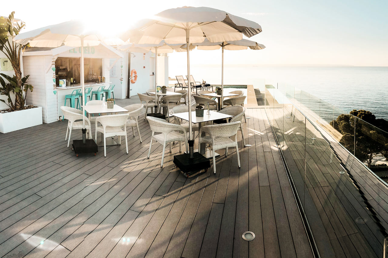 Takterrassbar