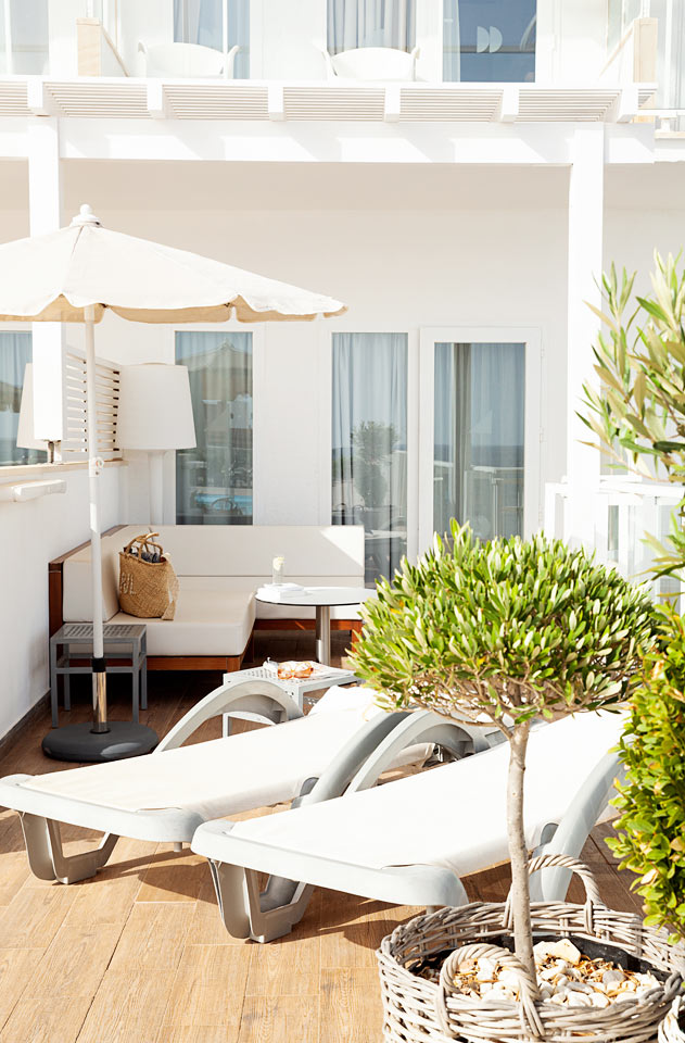 Prime Rooftop Suite 1 rum, stor terrass med havsutsikt