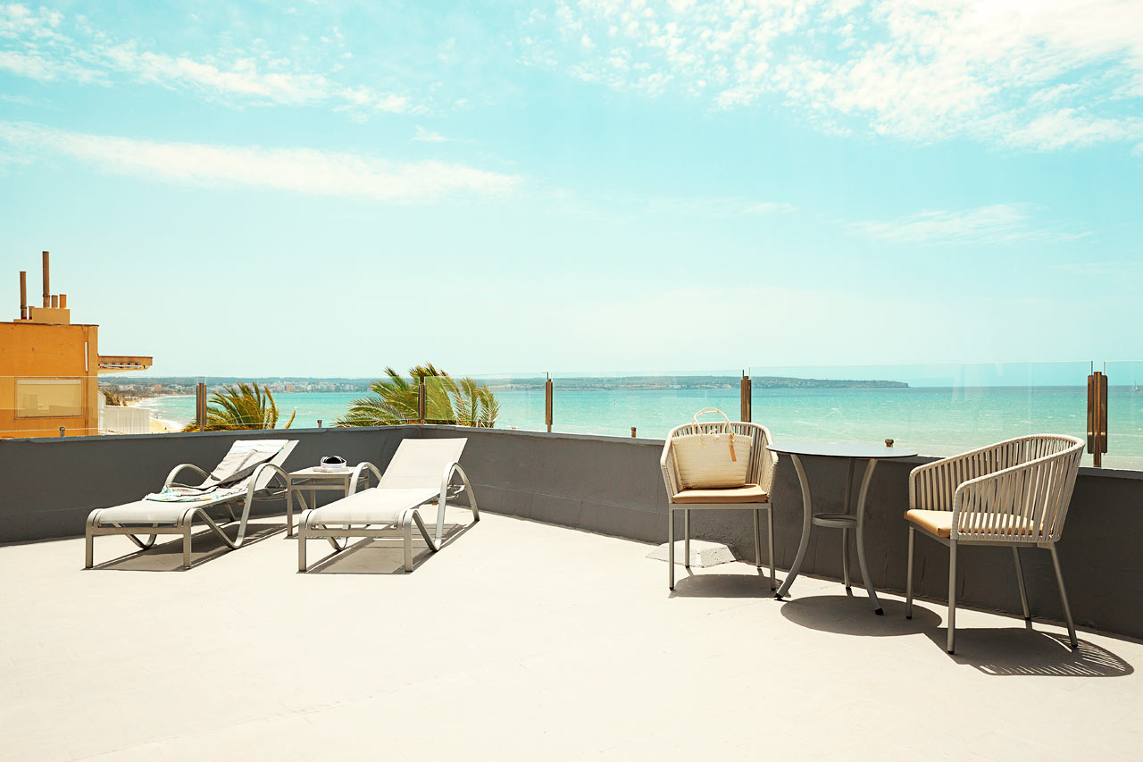 Junior Suite 2 rum, stor balkong med havsutsikt