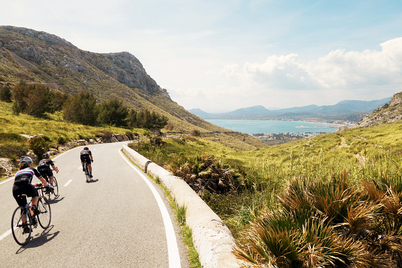 Mallorca är perfekt för cykling.