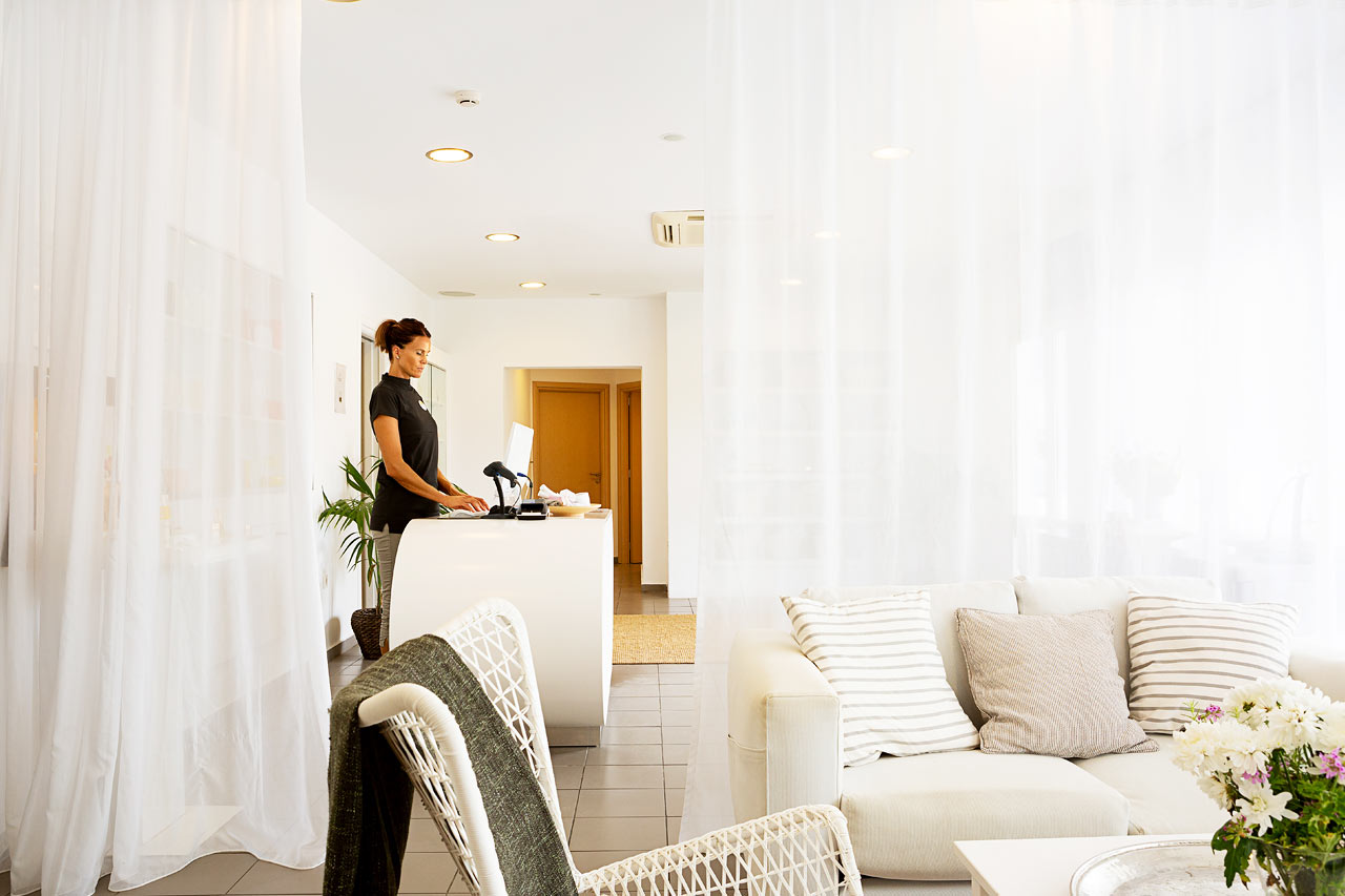 I hotellets spa kan du njuta av sköna, välgörande behandlingar.